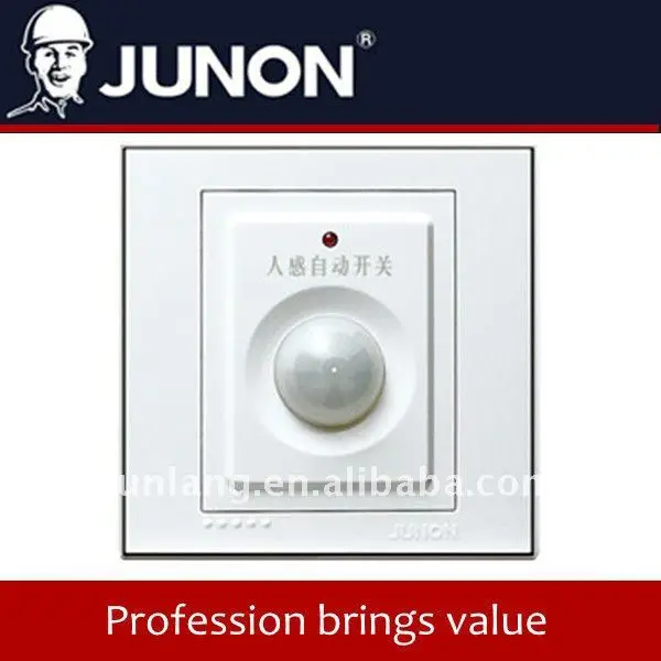 
JUNON Hot Selling Energy Saving Electric Sensor Wall Switch Socket 