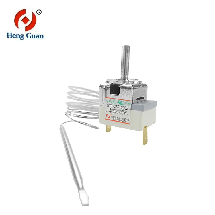 16A TUV CUL ROHS Chinese supplier capillary tube oven thermostat factory price