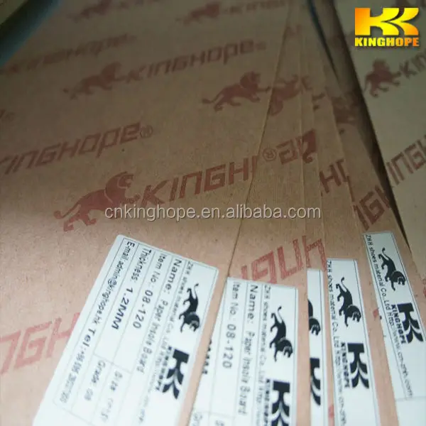 
Paper insole board for shoe footwear(Tablero de plancha de papel para calzado) 