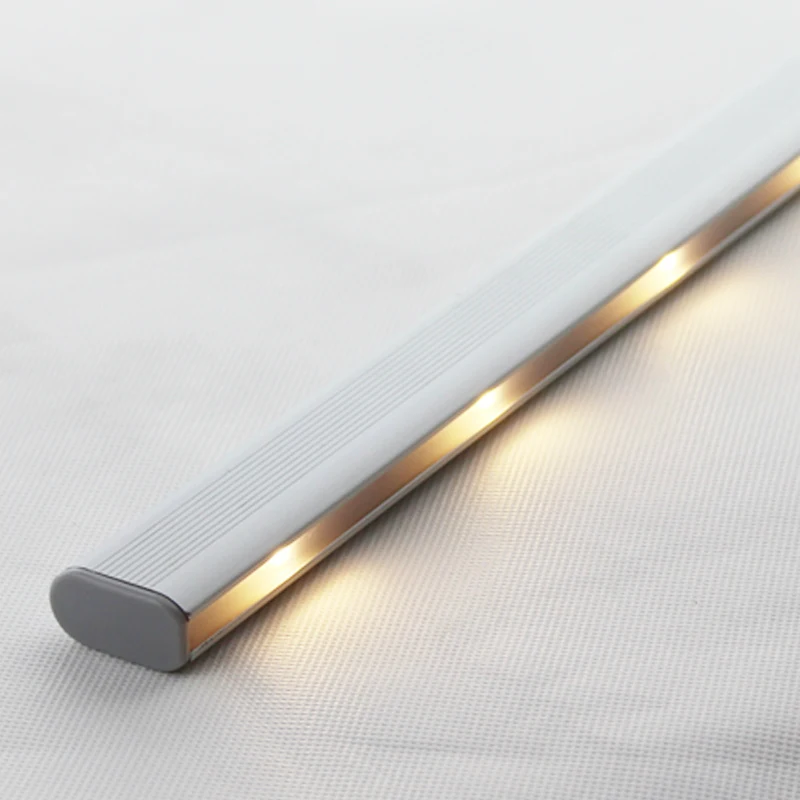 1 meters LED SMD2835 2W 12v motion sensor led wardrobe rail bar light PIR Sensor LED CABINET hanger Light closet LED lamp