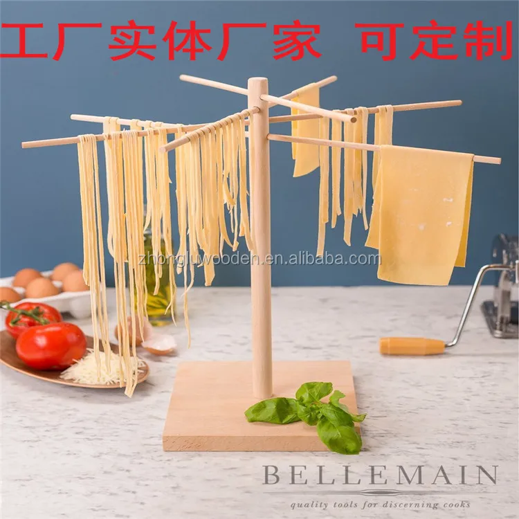 Top sales Large Wood Pasta Drying Rack Noodels dry wooden rack ZL-17023A