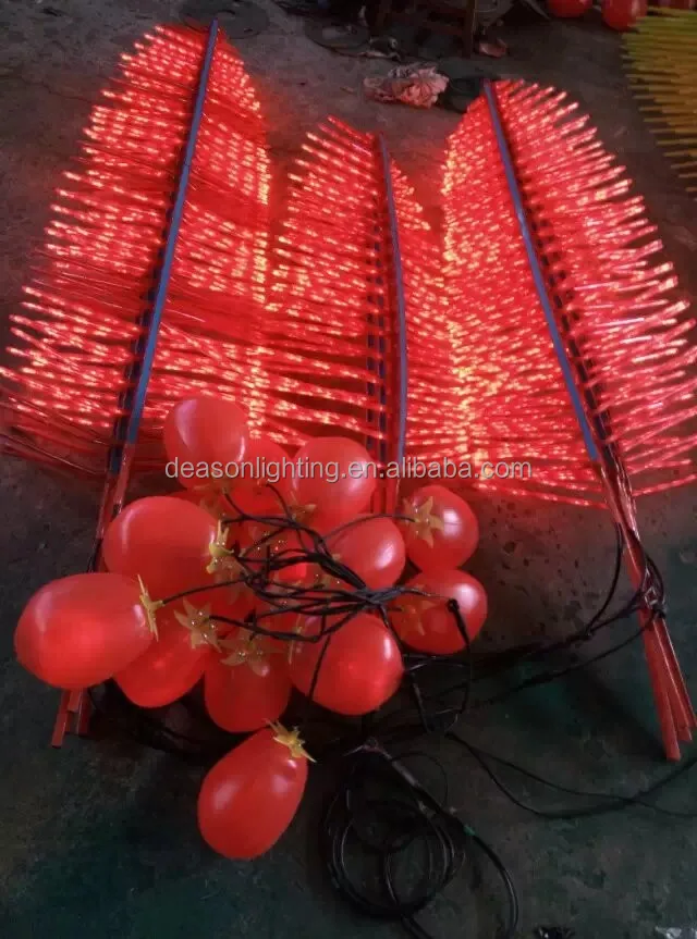 outdoor palm tree lights