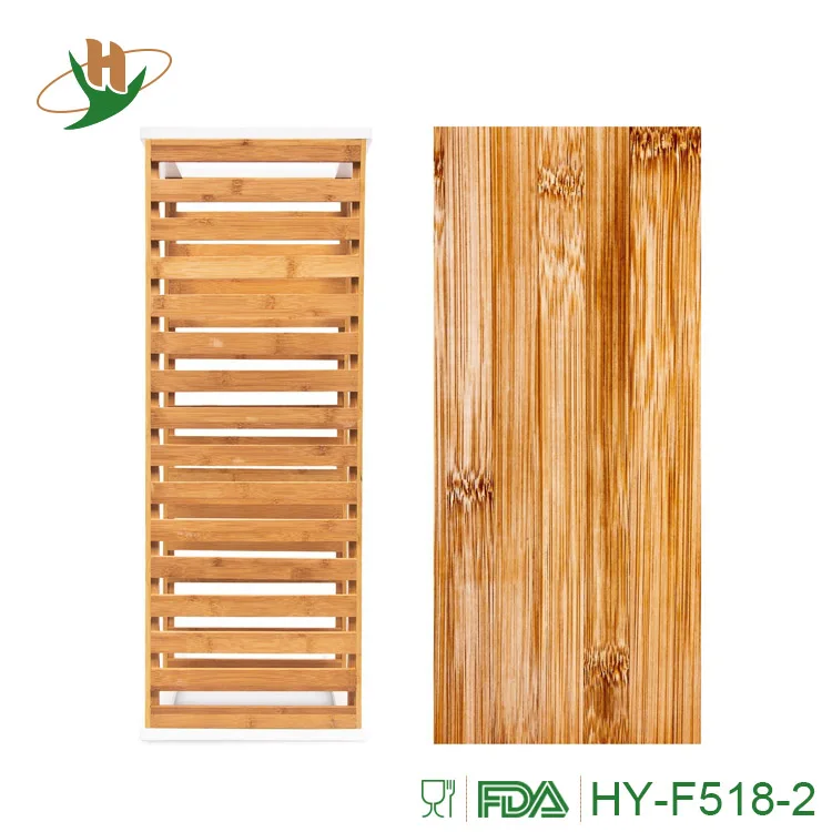 Free stand 2 tier storage shelf design holds up 8 pairs bamboo shoe rack with pine wood frame