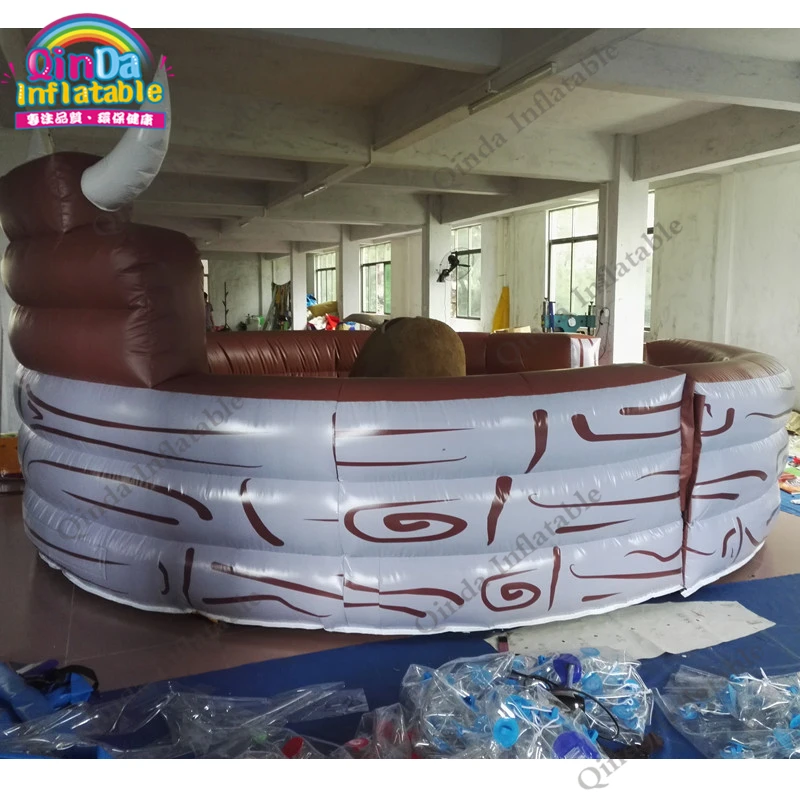 
Durable PVC material inflatable redeo bull, cheap price mechanical bull riding for sale 