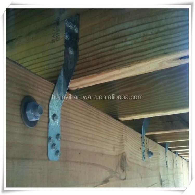 Roof truss hurricane clips