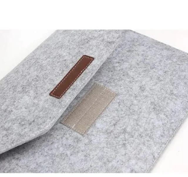 Slim Wool Felt For Macbook Pro Retina 13 15 Sleeve Bag Notebook Flip Laptop Cover For Macbook Air 11 12 13 Handle Case