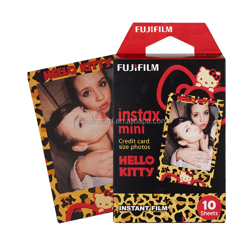 
Fujifilm Instax Film for instant camera Mini 7s / 8 / 25 / 50s / 90 (Air Mail, Hello Kitty, Leopard, Rainbow) 