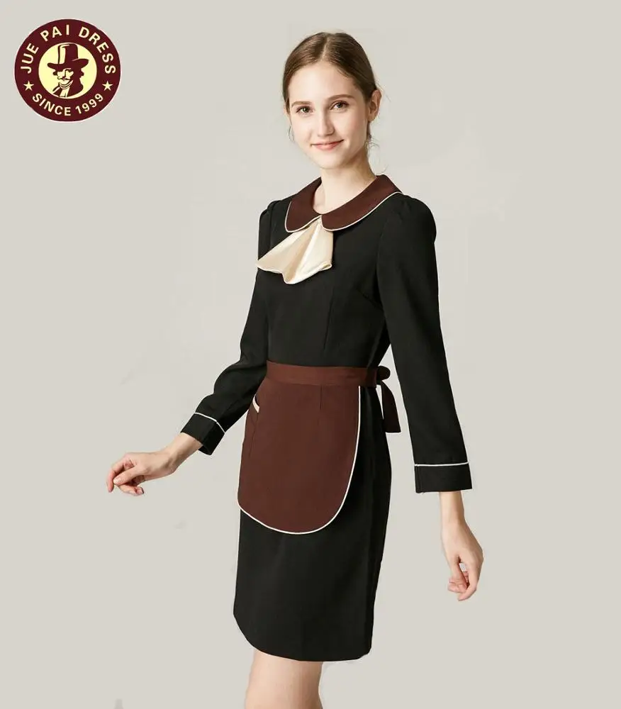 Wholesale high quality hotel staff uniforms housekeeping and cleaning workwear