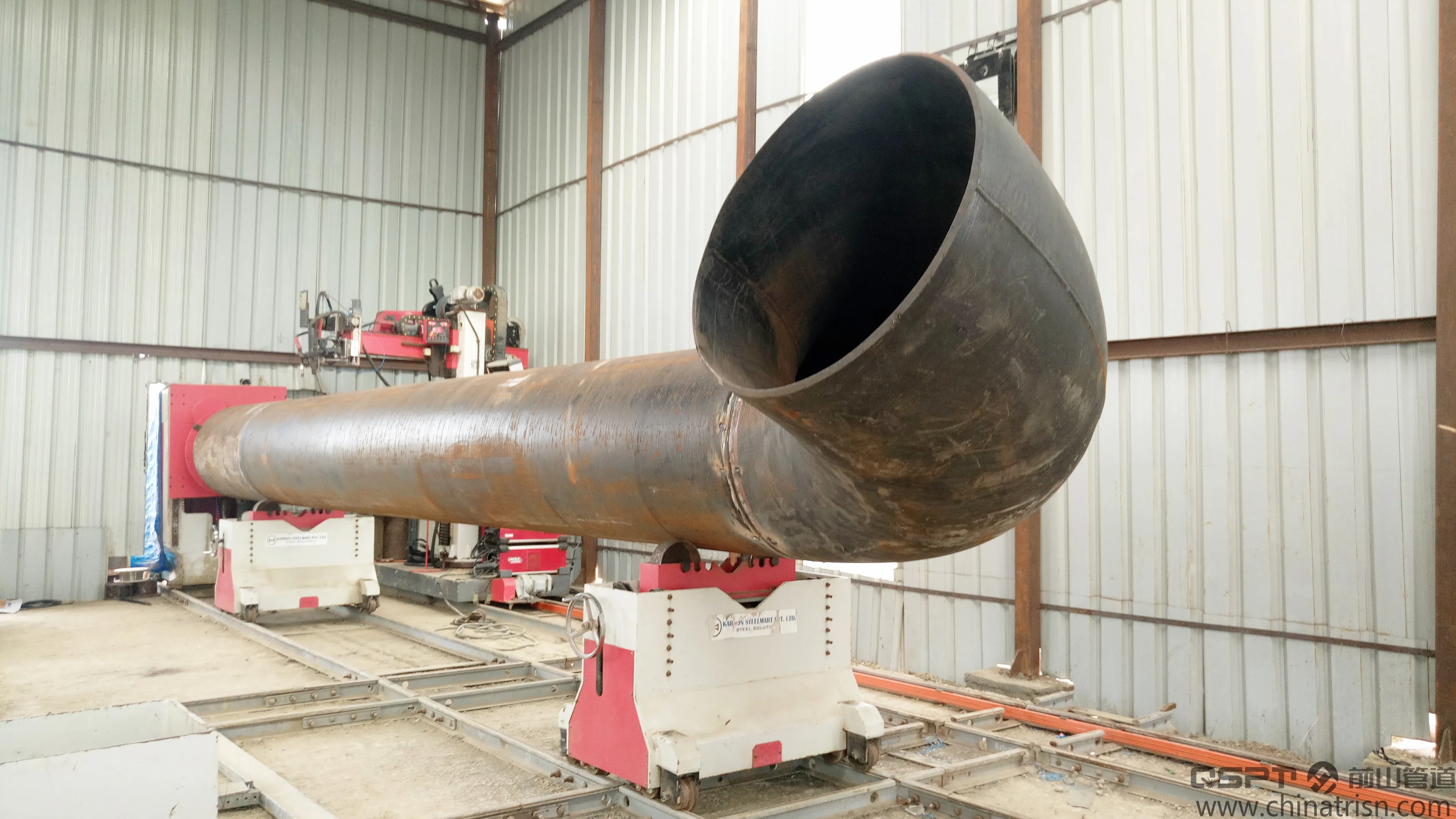  Автоматический сварочный аппарат с выдвижным фланцем (FCAW/GMAW)