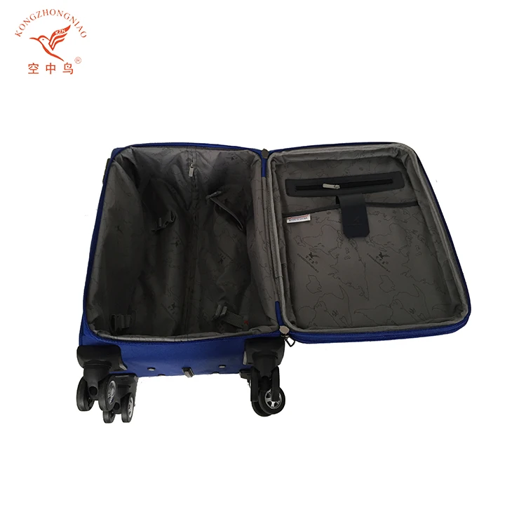 
Aluminum handle soft man luggage sets travel suitcase 20/24/28 with four wheels 