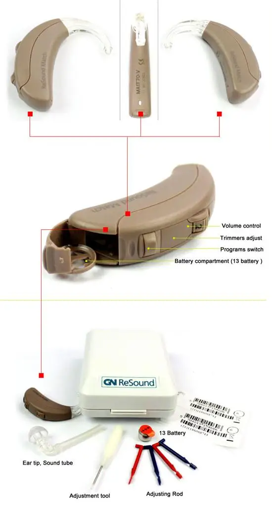BTE hearing aid digital
