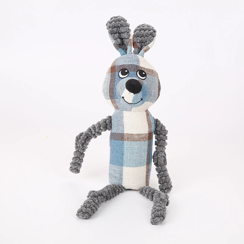 Superior Quality Dog toy canvas puppy frog rabbit shape Chew Chirping Plush  in stock fast delivery pet toys