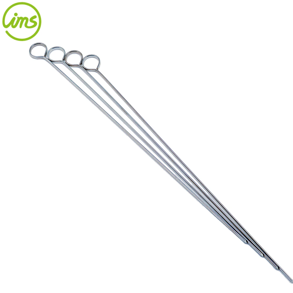 Professional Chrome Plated Kebab Meat Skewer