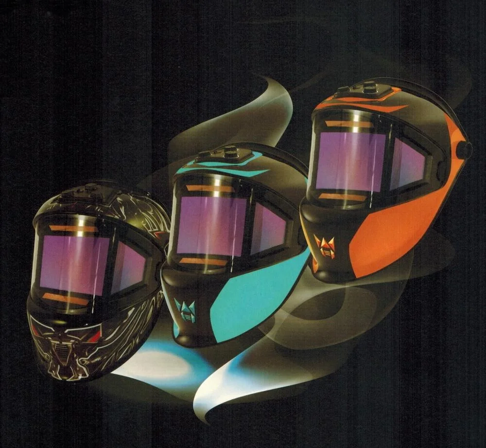 HMT 180 degree Helmet Viewing Area True Color LCD Filter with Side Window Large Viewing Size 115x85mm CE Marked