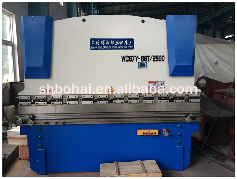 Аньхой бохай гибочный пресс с чпу, чпу гидравлические листогибочные машины, WD67Y 80 т / 2500