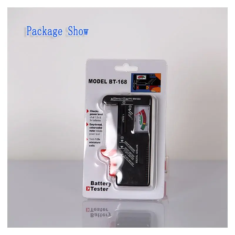 Factory direct sale Battery Tester Analogue Battery Capacity Simple Package BT168