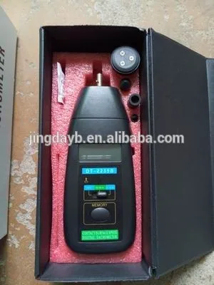 Цифровой лазерный фотография контакт скорость вращения тестер тахометр универсальный / RPM метр