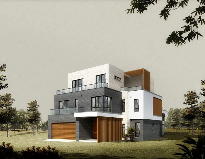 Wuhan Morden House Designs Prefab Houses for Sale in India
