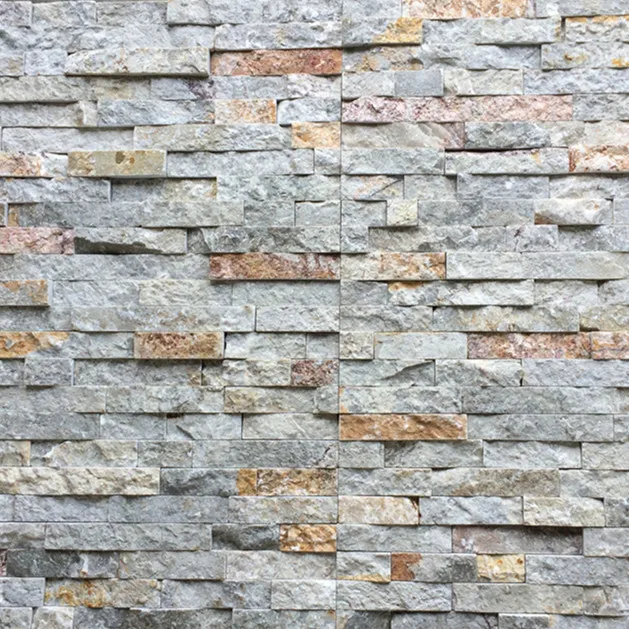 
Natural limestone cultured stone veneer stacked wall cladding panel WP-D102 