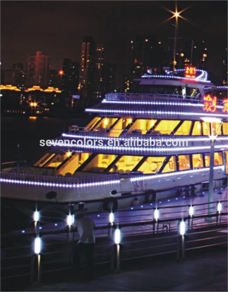 DC12V IP68 12w 316 stainless steel & PC marine underwater led light (SC-G106A)