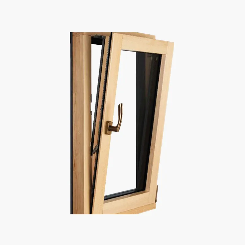 German Style PVC Tilt And Turn Windows With Hinges And Hardware