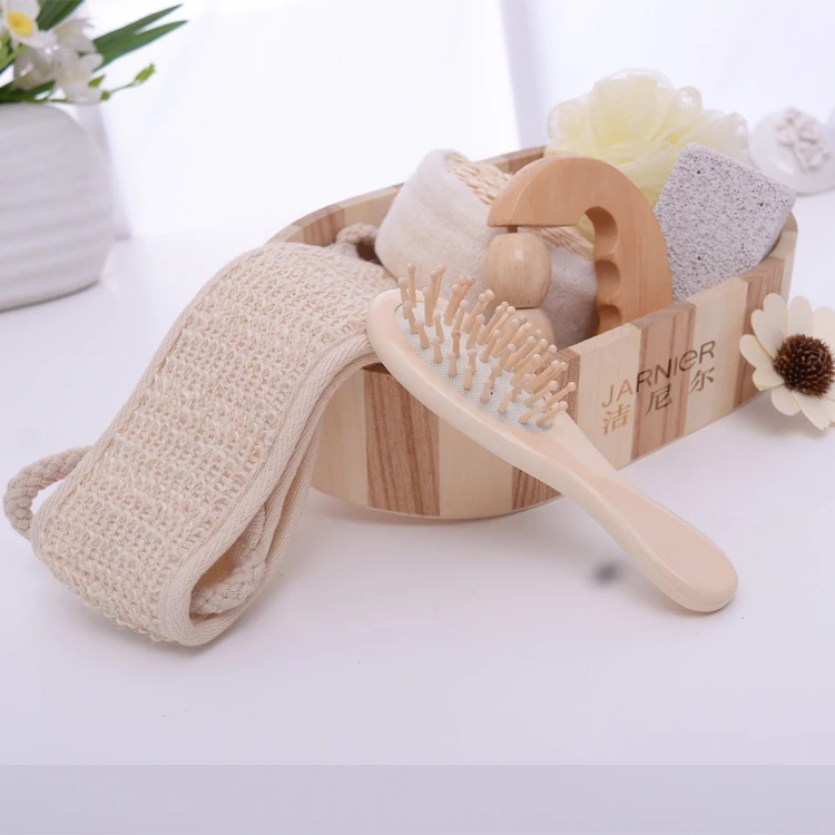 Подарочные изделия для ванной из натурального дерева