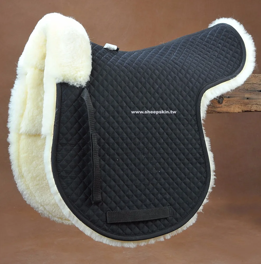 100% Australian Merion sheepskin saddle pad
