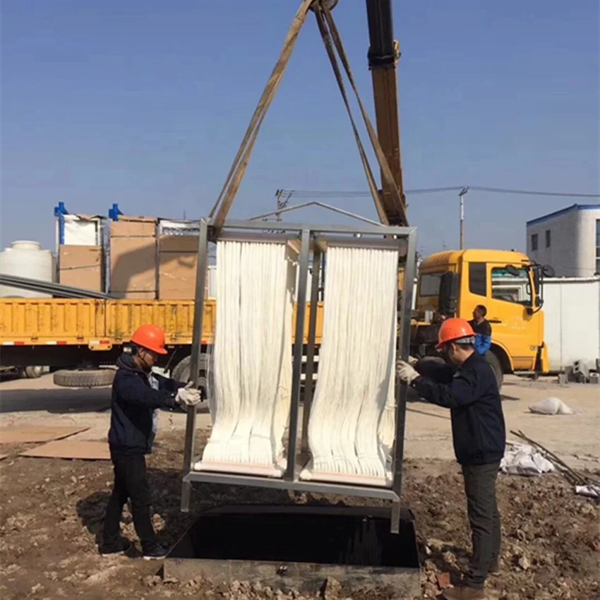 High quality 20m2  mbr water PVDF hollow fiber membrane