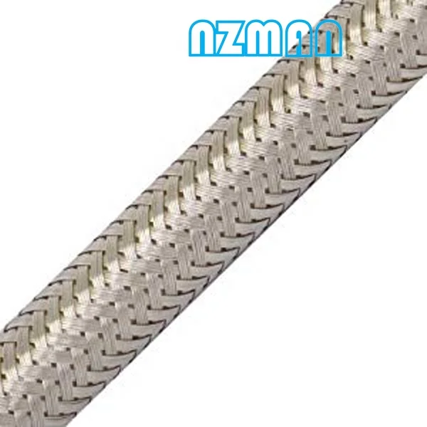 NZMAN Toilet Water Supply Flexible Braided Hose,10-0431 1/2-Inch IPS by 1/2-Inch IPS by 30-Inch Water Supply Connector