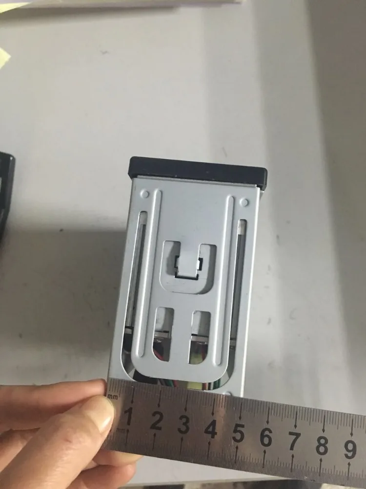 HIDAKA Metal Excavator Car Radio Sleeve Case TV station equipment