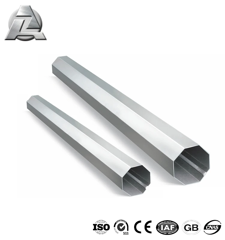 Hot Selling 3mm Aluminium Alloy Octagonal Pipe