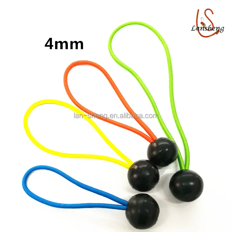 Factory Direct Sales High Elasticity Canopy Stretch Cord Ball Bungee Cord