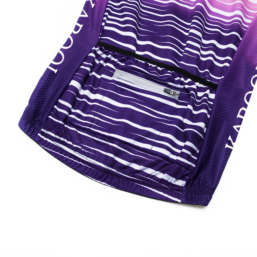 
Karool Custom Fashion Pattern Quick Dry Breathable Training Women Biking Jersey Uniform 