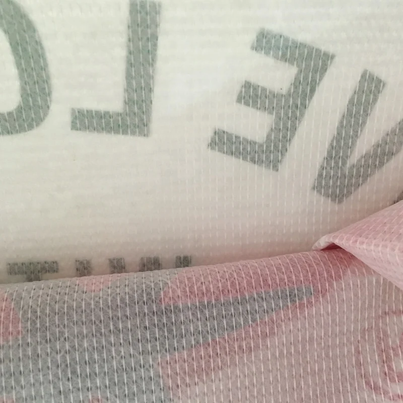 Recycled RPET Water Bottle Bag PET Stitchbond Shopping Laminated RPET Bag
