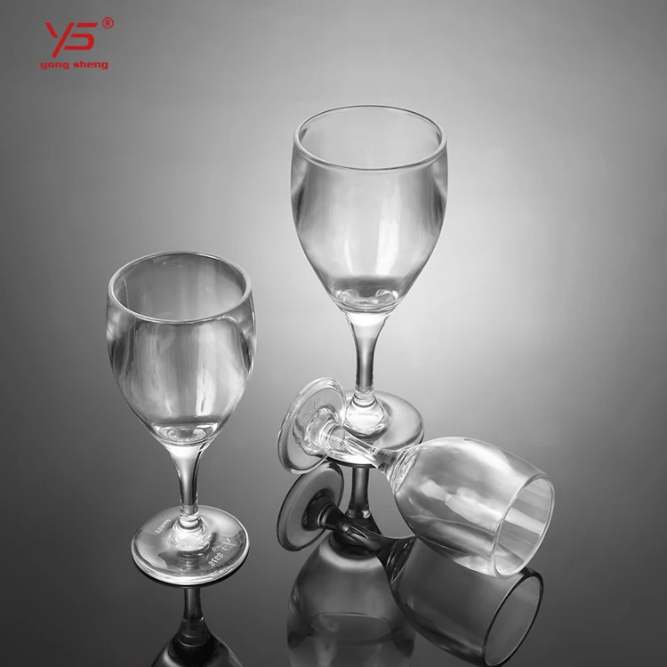 Safety health thick stemless wine glass,polycarbonate goblet