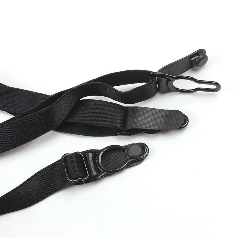 Women Sexy Adjustable Waist Stockings Garter Black Garter Belt Clip