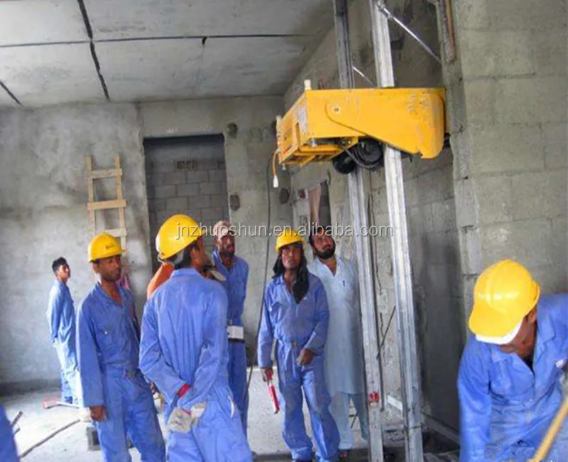 Новая технология, автоматическая машина для штукатурки цемента