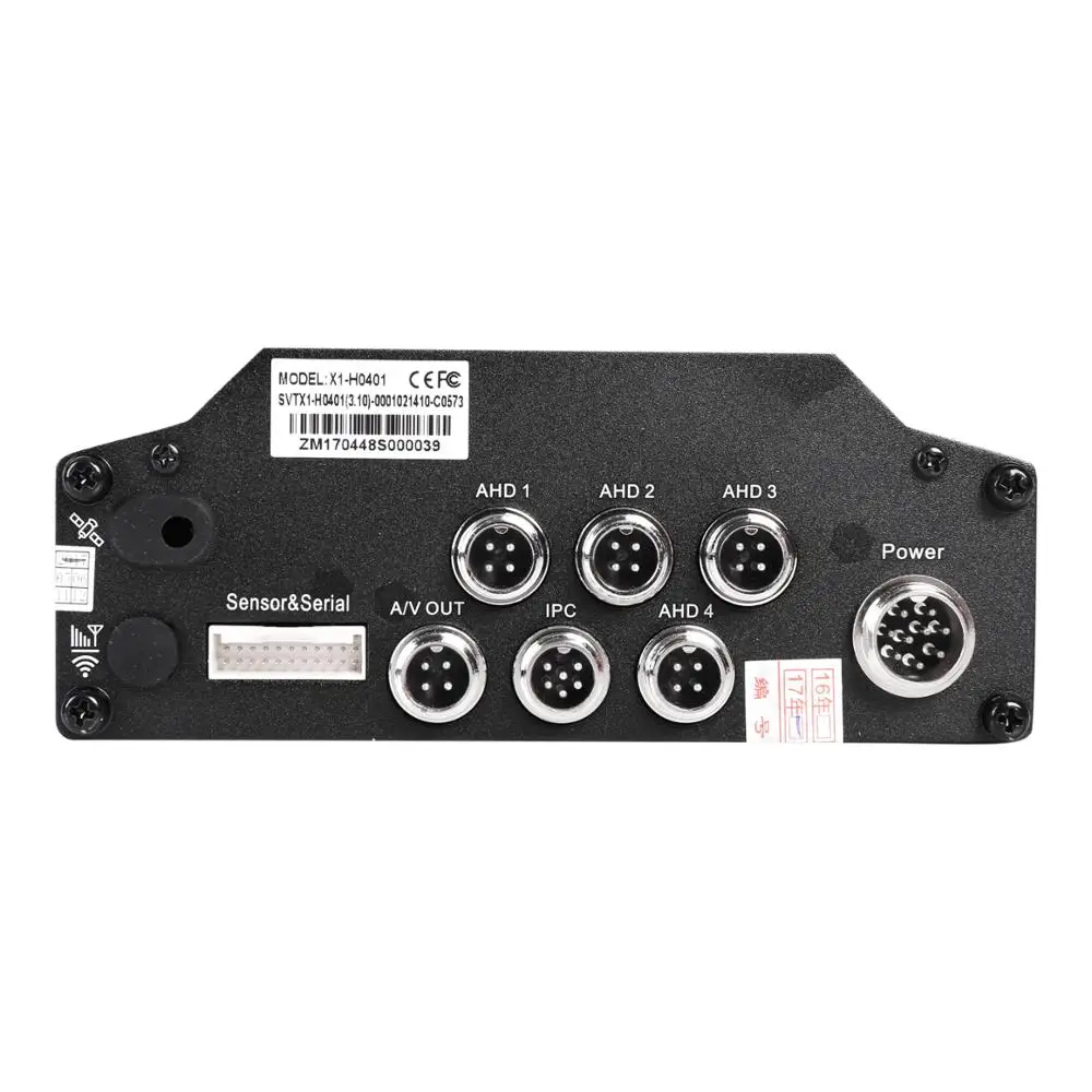 5 Channel hard disk CCTV bus DVR with 3G/4G/WIFI