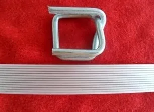 Высококачественная металлическая проволочная обвязочная пряжка из китая