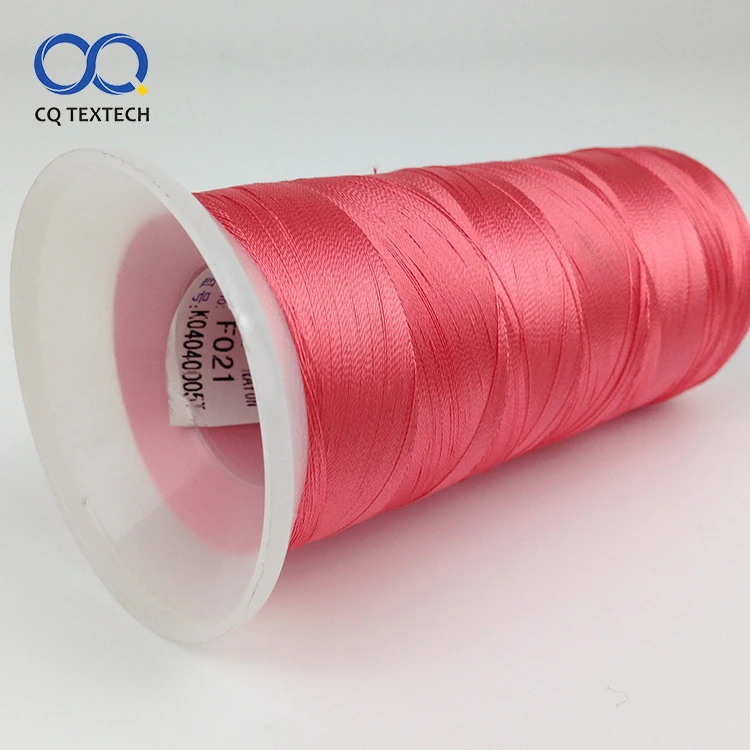 Low price  100D 100%  polyester embroidery thread for Knitting