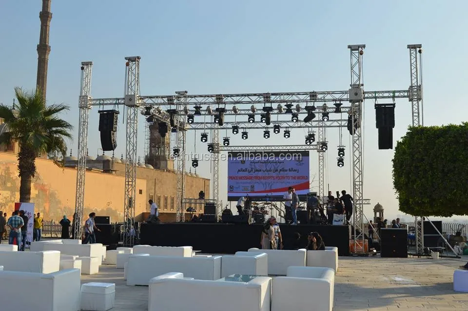 12 Inch Square / aluminum box truss Compatible With Glbal aluminum Truss