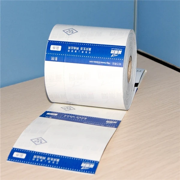 receipt roll customized pre-printed for POS printing thermal paper rolls custom printed cinema ticket roll