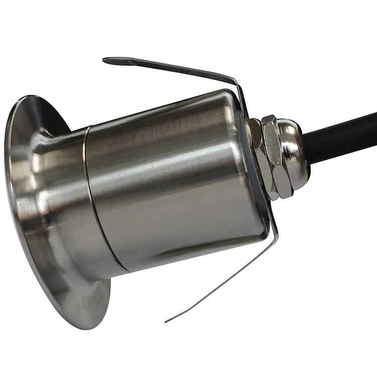 12V 3W Outdoor LED Deck Light Waterproof IP67 Warm White Recessed In Ground Lamp Low Voltage 304 SS Anti Corrosion