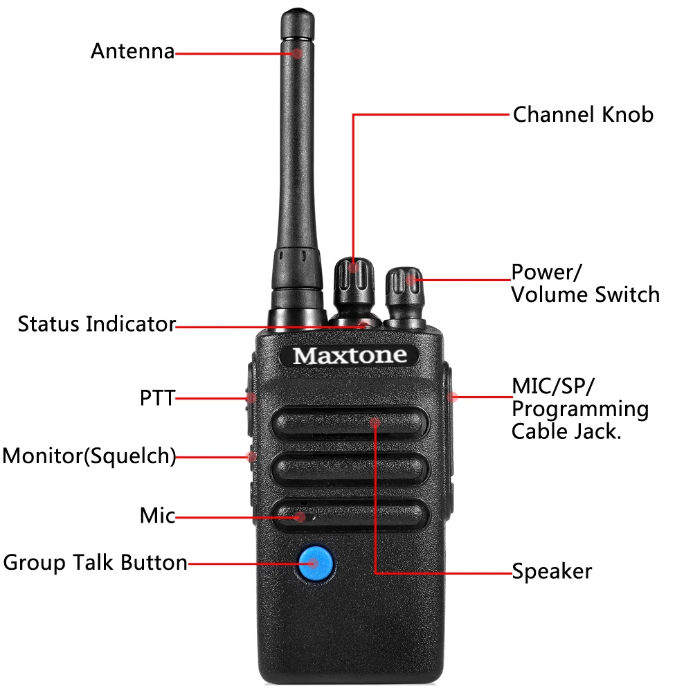 Двусторонняя радиостанция Walkie Talkie Midland Long Range Factory Price OEM доступная