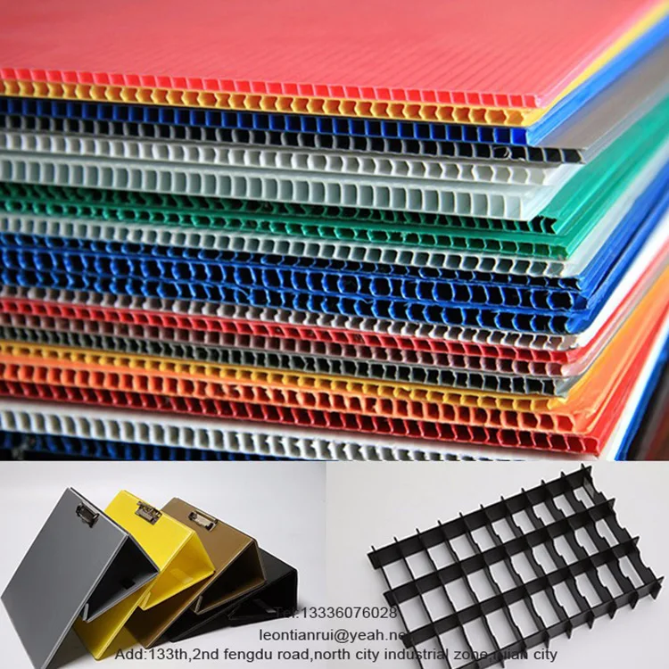 Wholesale Price Stabilized 12Mm Polypropylene Corrugated Plastic Sheet A4 Plastic Sheet Uv Resistant Plastic Sheet