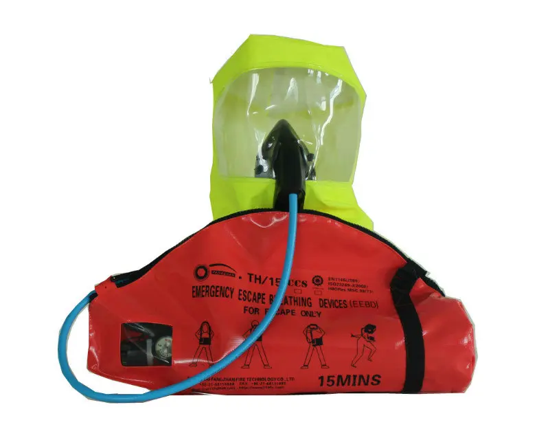 FANGZHAN EC/CCS certificated Fire fighting equipment TH/15-1 Portable Emergency Escape Breathing Devices EEBD