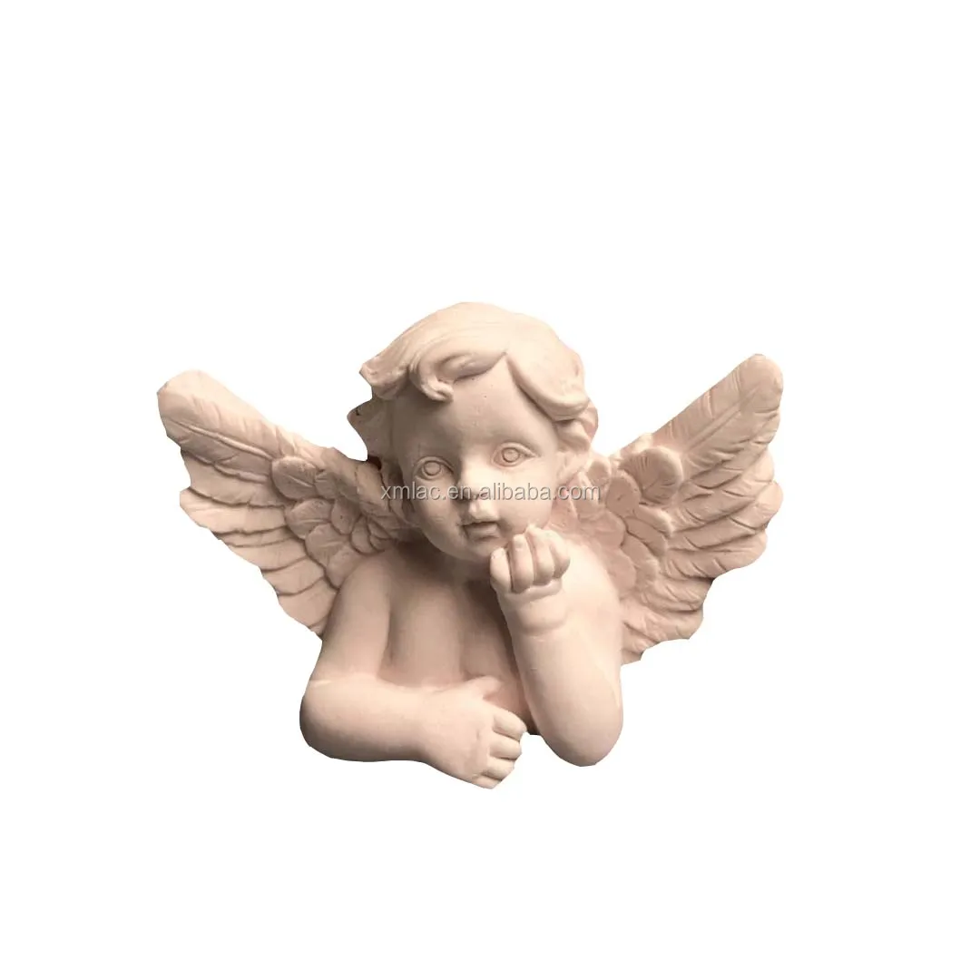angel shape ceramic stone for car vent clip air freshener