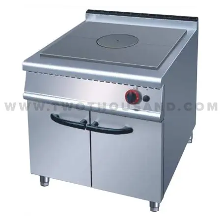 TT-WE161B Коммерческая печь из нержавеющей стали газовая плита с 2 квадратных плита и духовка для выпечки