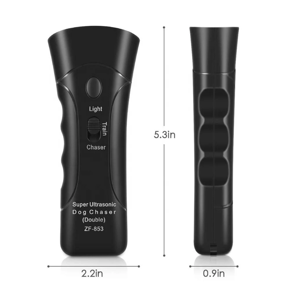 Ultrasonic Stop Dog Barking Device No Collar Needed Training Handheld Cat Dog Repellent