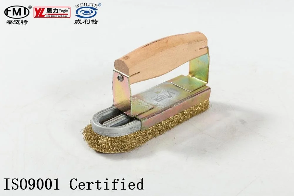 FMT Deburring Polishing Cleaning Industrial brass wire manual brush